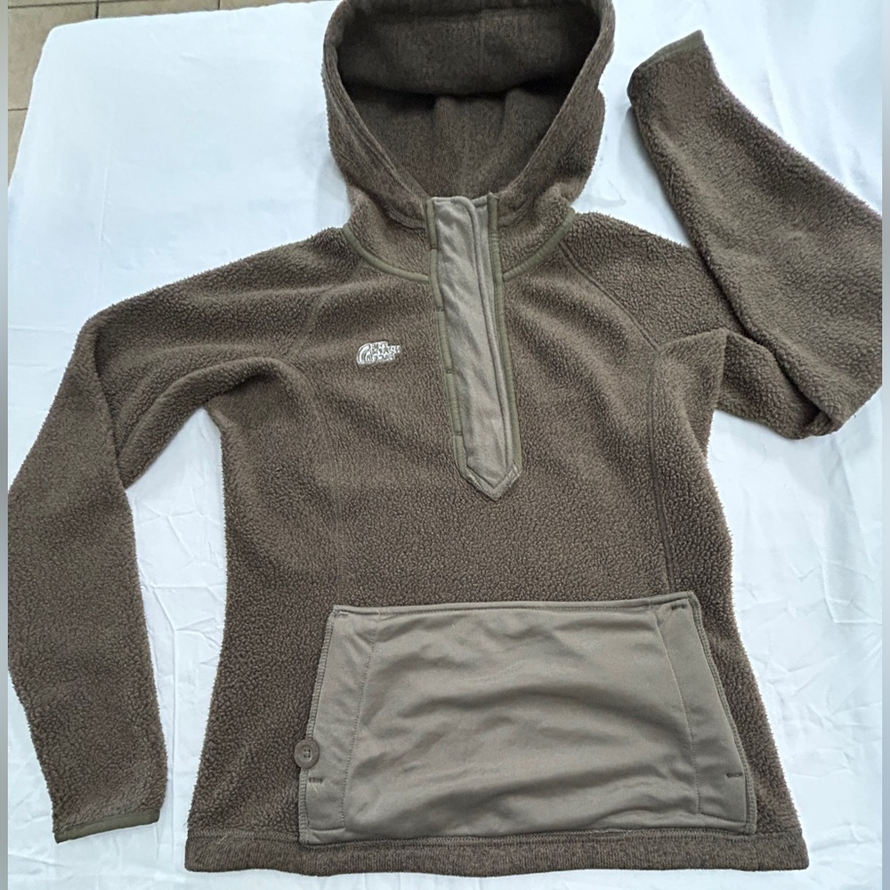 THE NORTH FACE- WOMEN'S FLEECE LINED PULLOVER HOODIE JACKET SIZE: S - Picture 7 of 17